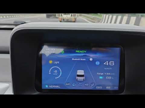 First drive in MG Comet EV... Partial range test