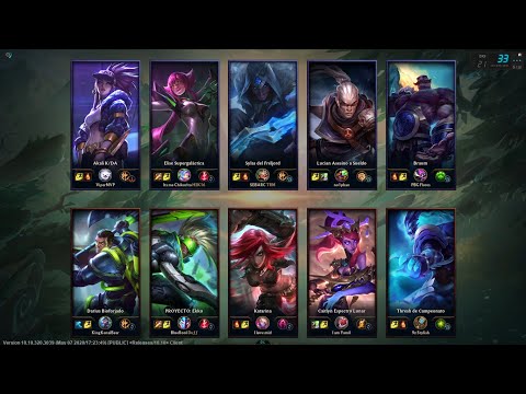 Akali vs Darius TOP Parche 10.10 - KDA  11/4/6