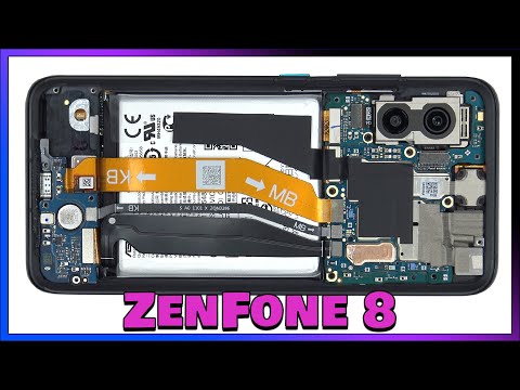 Asus Zenfone 8 Disassembly Teardown Repair Video Review