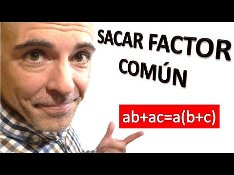 CÓMO APRENDER A SACAR FACTOR COMÚN. DESDE CERO. 25 ejercicios