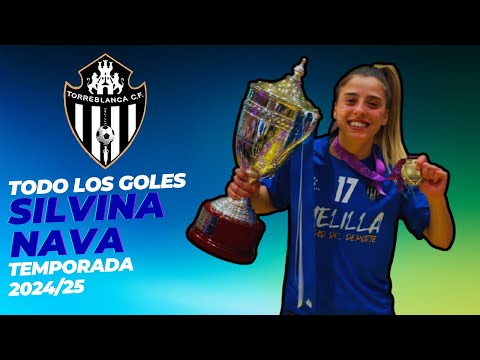 Todos Los 9 Goles ● Silvina Nava ● Torreblanca Melilla ● 2024/25 ● #primeraiberdrolafs