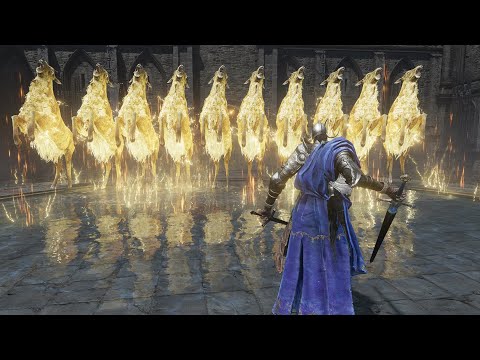 10 Giant Lightning Goat Vs Shadow of the Erdtree Bosses - Elden Ring