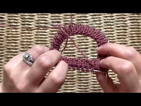 Double Knitting : Flat & In The Round - One Color.