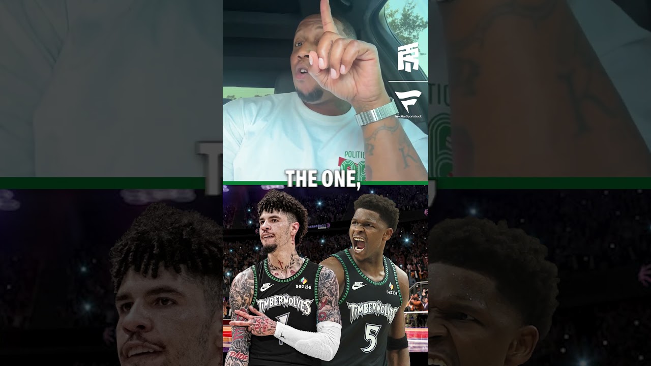 Anthony Edward & Lamelo Ball BEST Backcourt In the NBA? #minnesotatimberwolves #nba