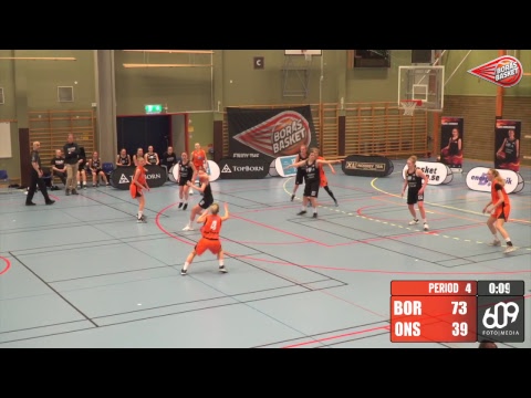 Borås Basket Dam - Onsala Pirates BBK