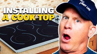 INSTALLING ELECTRIC COOKTOP.  DIY Range or Stove Top Installation Instructions.
