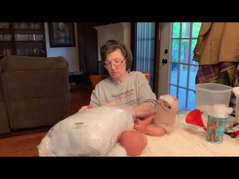 Re stuffing and weighting your reborn doll Pt 2