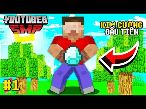 MK Gaming -  Minecraft Youtuber SMP #1 |  I'm The One Who Found The First Diamond In SMP