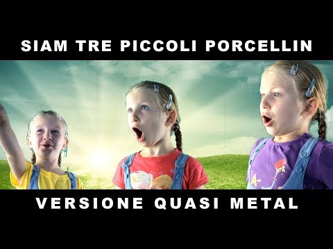 SIAM TRE PICCOLI PORCELLIN... però è PUNK 🤟 CANZONI PER BAMBINI 🤟
