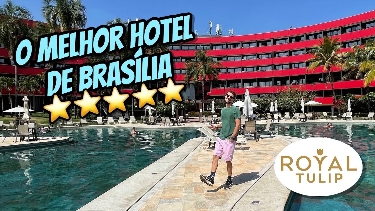 ME HOSPEDEI no HOTEL MAIS LUXUOSO de BRASÍLIA - COMO é o ROYAL TULIP ALVORADA