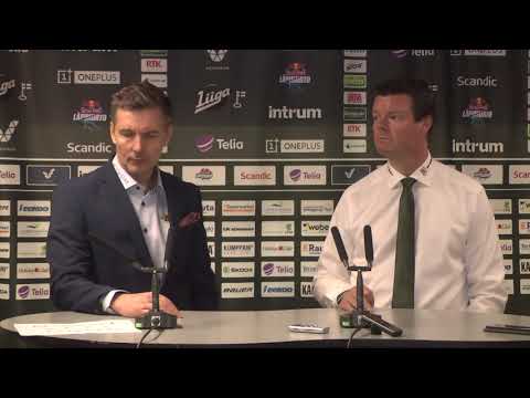 SaiPa–Ilves -lehdistötilaisuus 19.9.2018