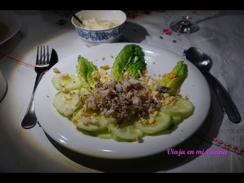 Ensalada de nécoras de Micronesia