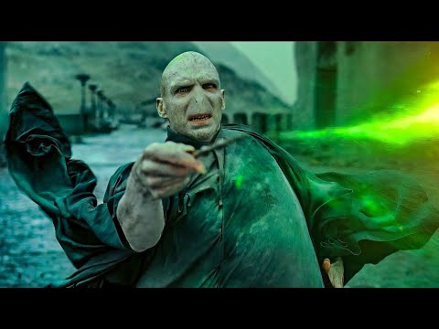 Harry Potter vs Voldemort Final Battle - Harry Potter and the Deathly Hallows - Part 2 (2011) Clip