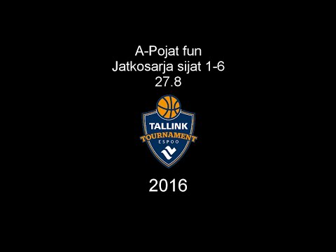 Tallink tournament 2016, A-pojat Fun jatkolohko 1-6 Honka Green 1 - MaSu