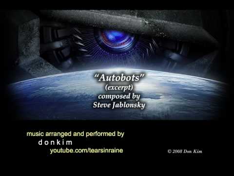 Transformers Autobots theme (excerpt)- Steve Jablonsky cover performed on MotifXS video thumbnail