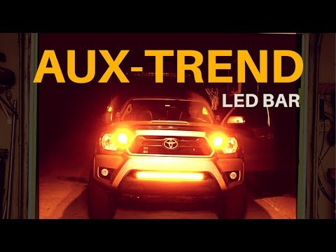Auxbeam Trend LED Bar (Amber Backlit)