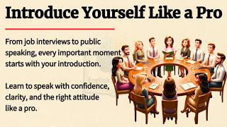 How to Introduce Yourself Confidently | Job Interview, Public Speaking & Everyday English | ESL