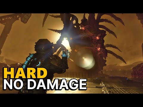 DEAD SPACE REMAKE Hive Mind Final Boss + Ending (No Damage / Hard) 4K 60FPS (2023)