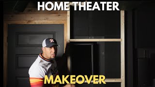 I Built a False Wall | Home Theater DIY Makeover #5