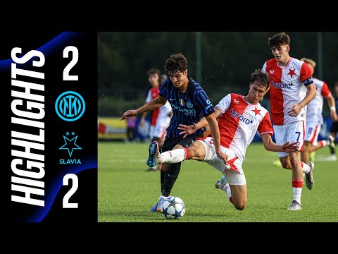 ZOUIN ➕ LAVELLI NOT ENOUGH 🔥 | INTER 2-2 SLAVIA PRAGUE | YOUTH LEAGUE HIGHLIGHTS 🌟