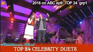 Catie Turner and Andy Grammer Duet “Good To Be Alive&quot; Top 24 Celebrity Duets American Idol 2018