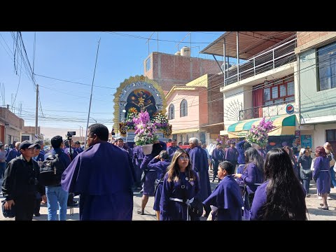 Segundo recorrido procesional - Parroquia Señor de los Milagros Tacna 2025