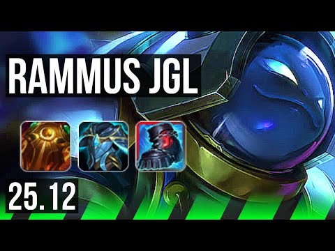 RAMMUS vs LILLIA (JGL) | EUW Master | 25.12