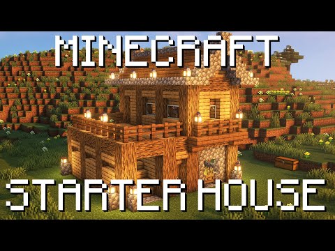 Rob's Crafting Corner - Minecraft: How To Build a STARTER HOUSE🏠