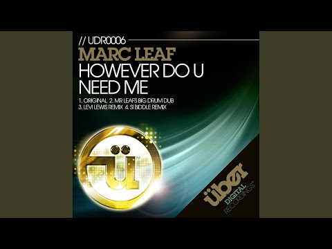 However Do U Need Me (Mr Leafs Big Drum Dub)