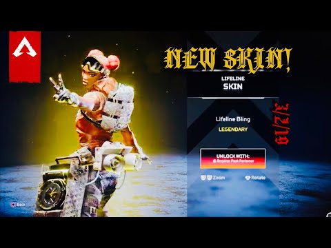 *NEW* Lifeline bling and Peak Performer Legendary Skin for Lifeline