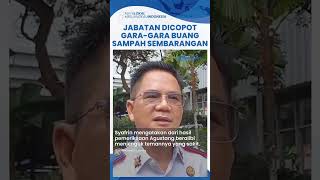 Pejabat Dishub Pakai Mobil Dinas ke Puncak Buang Sampah Sembarangan, Kini Dicopot dari Jabatan