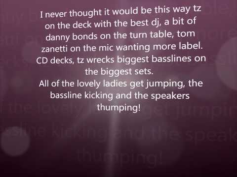 Tom zanetti vs danny bond lyrics