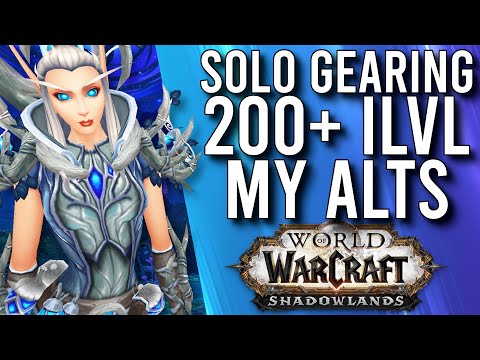Two Easy Ways To Solo Gear My Alts In Shadowlands! -  WoW: Shadowlands 9.0