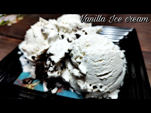 Classic Homemade Vanilla icecream recipe | Chef Madiha Nazeer