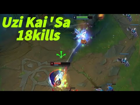 UZI KAI'SA VS XAYAH , HE IS A MONSTER ON KAI'SA!