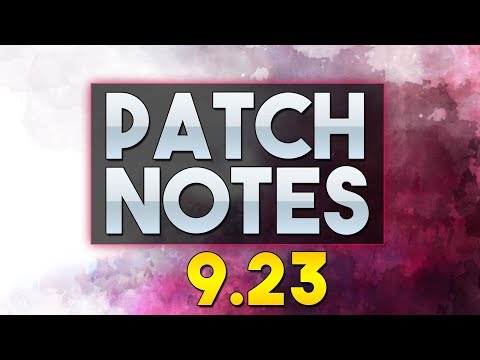 PRESEASON IST DA! - Neue Items - Patch Notes 9.23