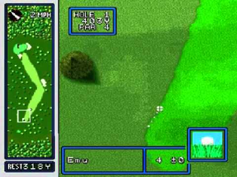 Hole in One Golf Super Nintendo