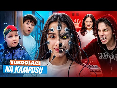ВУКОДЛАЦИ НА КАМПУСУ! 😲 Истина о школском кампу 🤯 Да ли Amina нешто крије? KiKiDo Campus Serbian