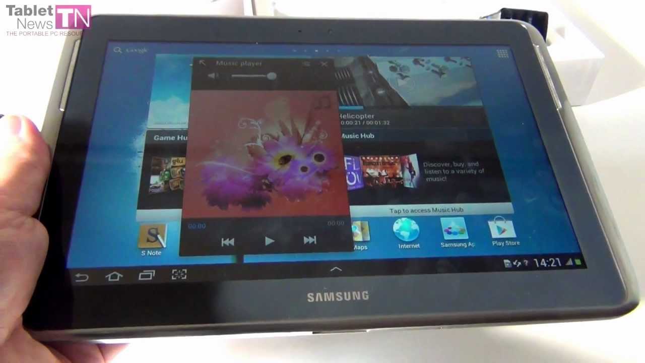 Samsung Galaxy Note 10.1 unboxing - Tablet-News.com
