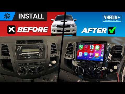 Toyota Hilux Head Unit Installation 2006-2011
