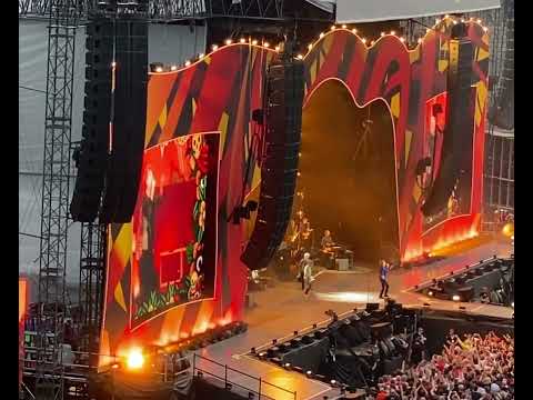 The Rolling Stones Live 2022 - Brussels - Stade Roi Baudouin - Honky Tonk Women