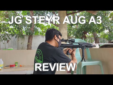 [AIRSOFT] JG Steyr AUG A3 Unboxing and Review