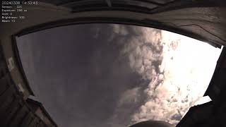 All sky camera capture from Mississauga, Ontario, 2024 03 08