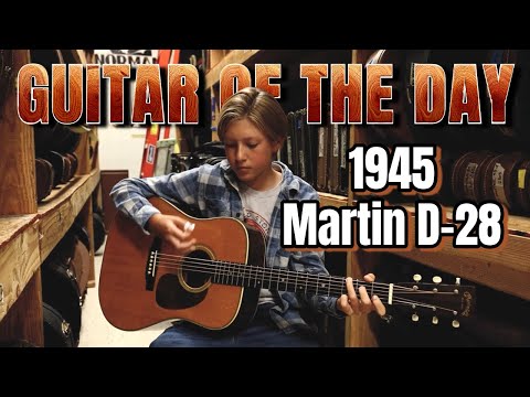 1945 Martin D-28 Herringbone | 13-year-old Saxon Weiss