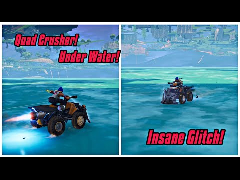 Drive Quad Crusher Under Water With this Glitch (New) Fortnite Glitches Season 6 PS4/Xbox one 2018