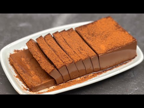 ডিম ছাড়া চকলেট পুডিং রেসিপি | Eggless Chocolate Pudding | Chocolate Pudding | Easy Desserts Recipe