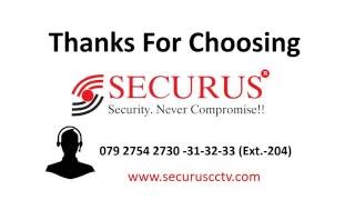 SECURUS CCTV - AHD Turbo Series DVR P2P Mobile Configuration