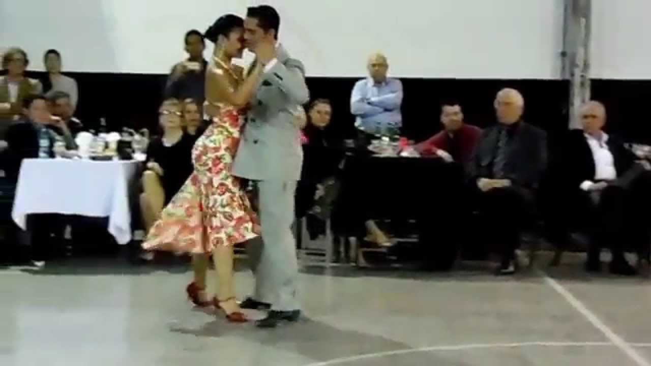 Alexa Yepes Arboleda & Edwin Espinosa en Milonga Malena Sunderland Club 3/3