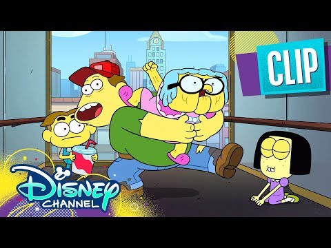 Trapped in an Elevator | Big City Greens | Disney Channel