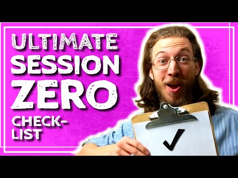 The Ultimate D&D SESSION 0 Checklist!